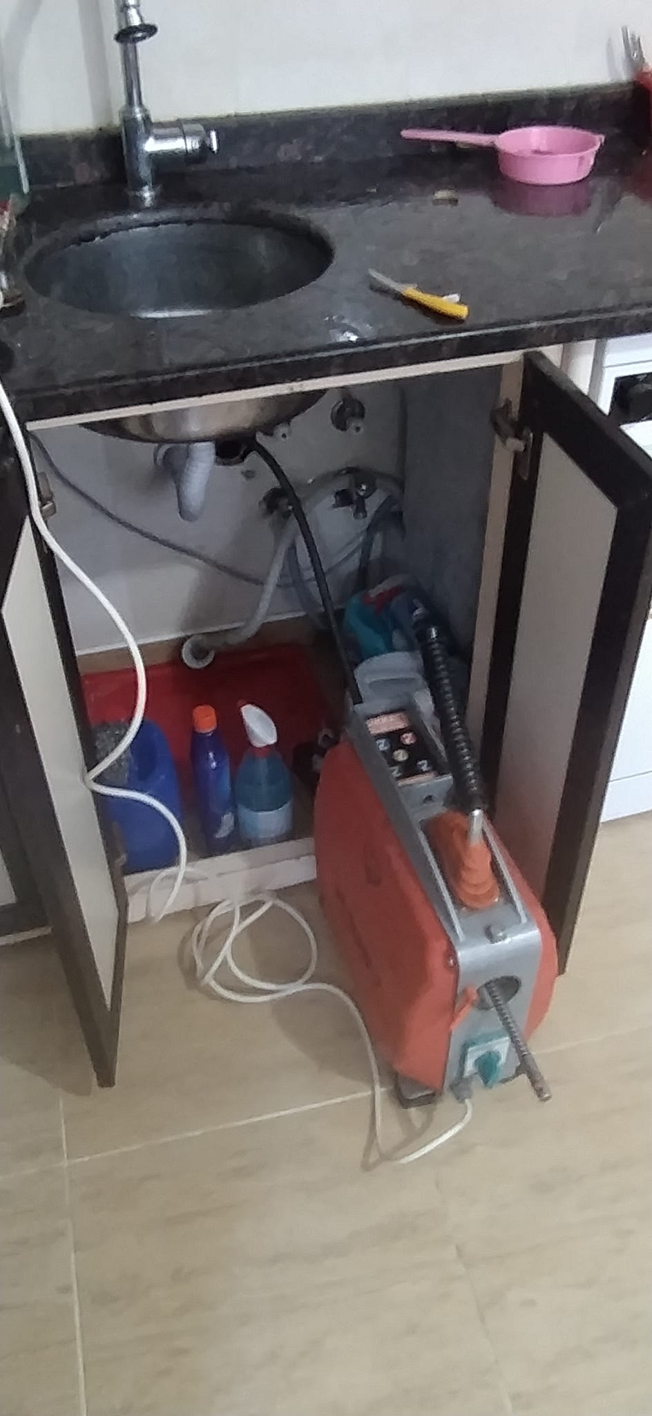 Lavabo açma ustası kontrollü müdahale