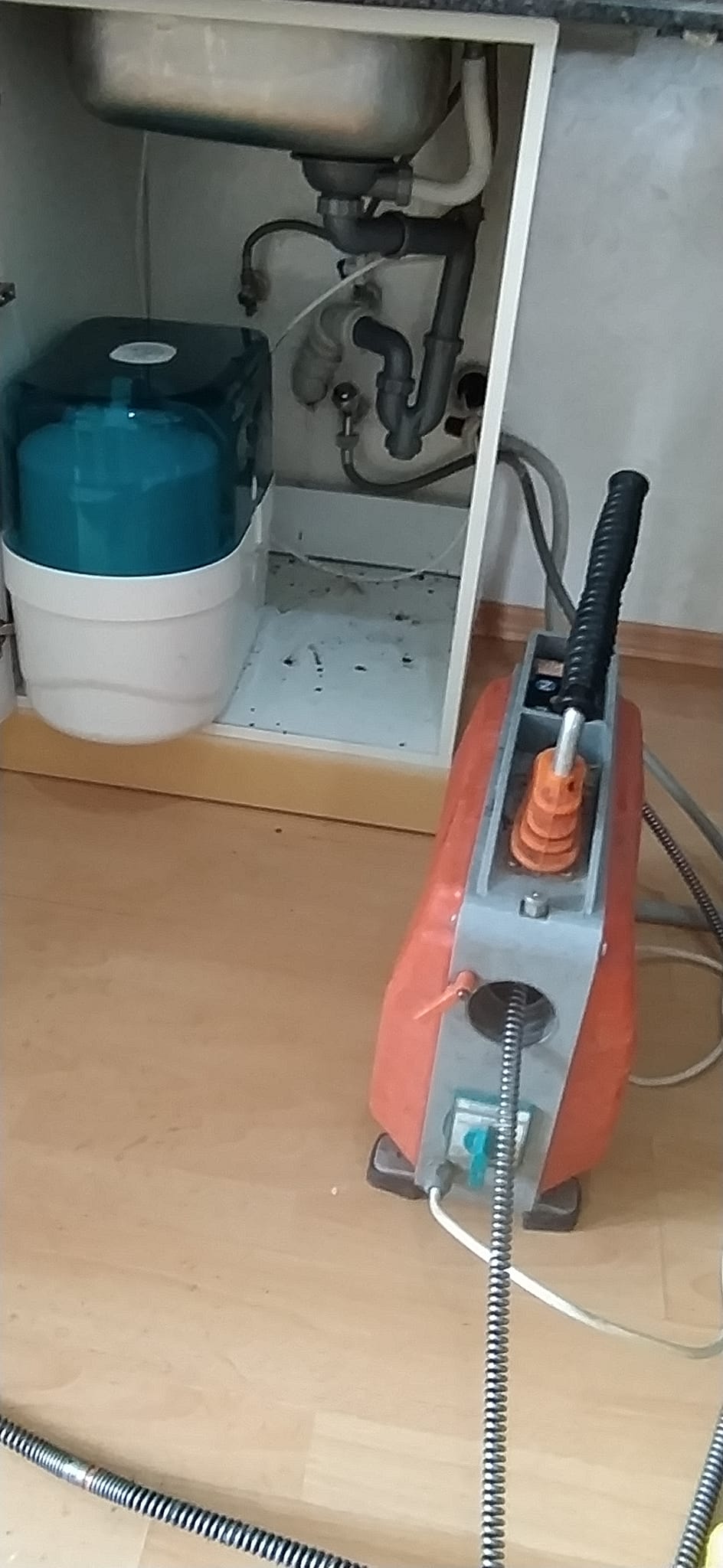 Mutfak tıkanıklık müdahalesi